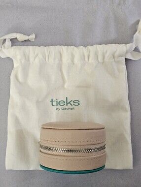 Tieks Ballerina Pink Leather Jewelry Case